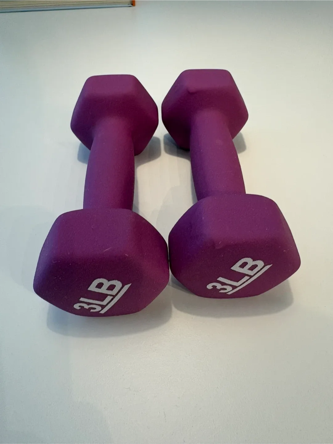 Pair of 3LB Dumbbells - Purple
