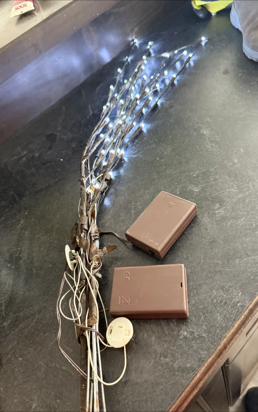 LED Willow Branch Lights batteries not included