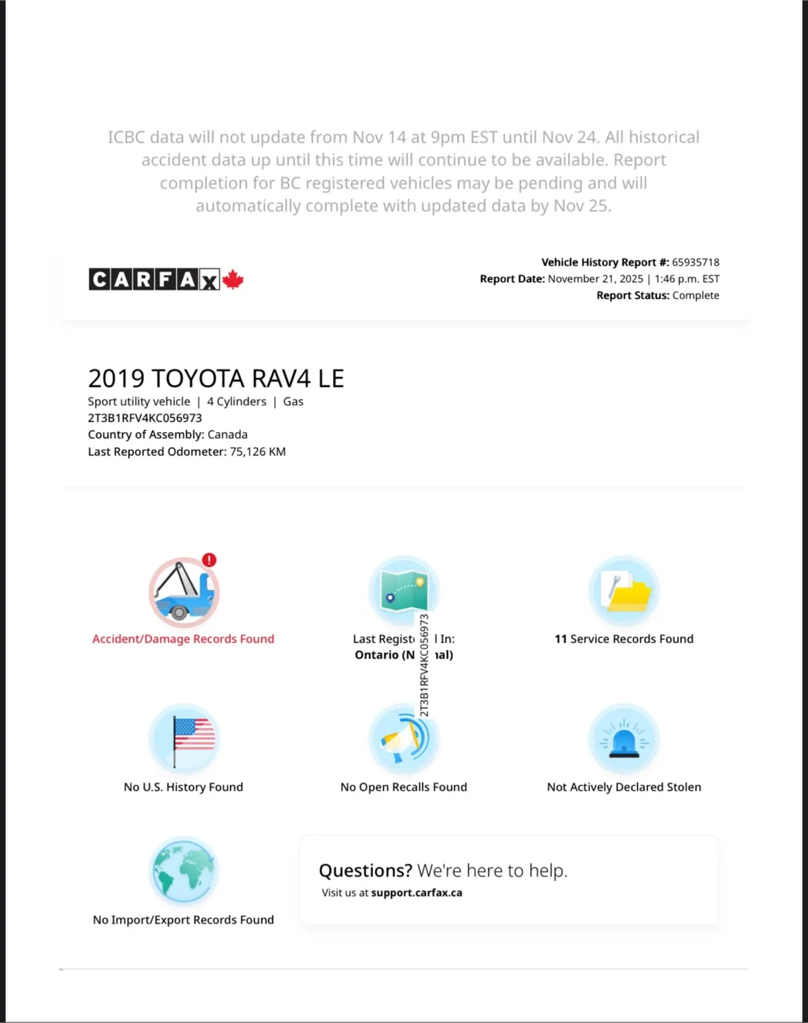 Silver Toyota RAV4 image indicator(8)