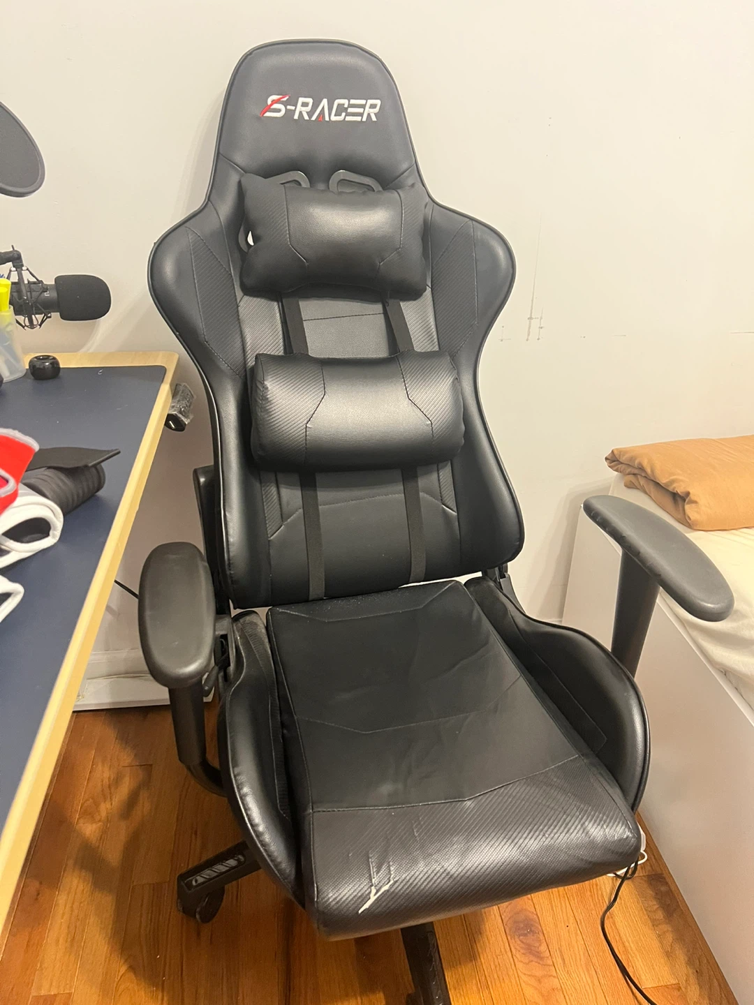 S-Racer Gaming Chair - Black - photo 3