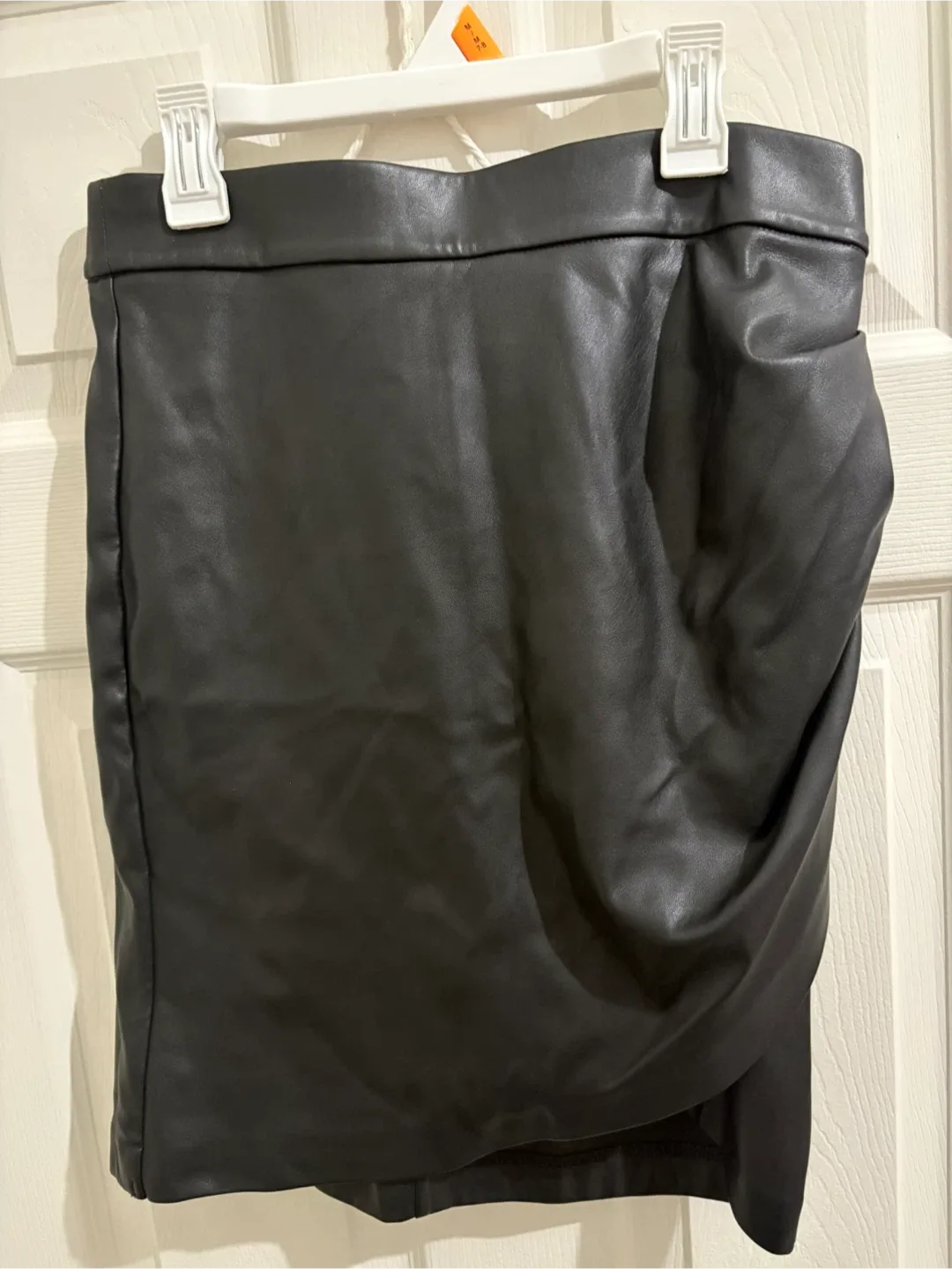 Dynamite Black Faux Leather Mini Skirt - Size P/S