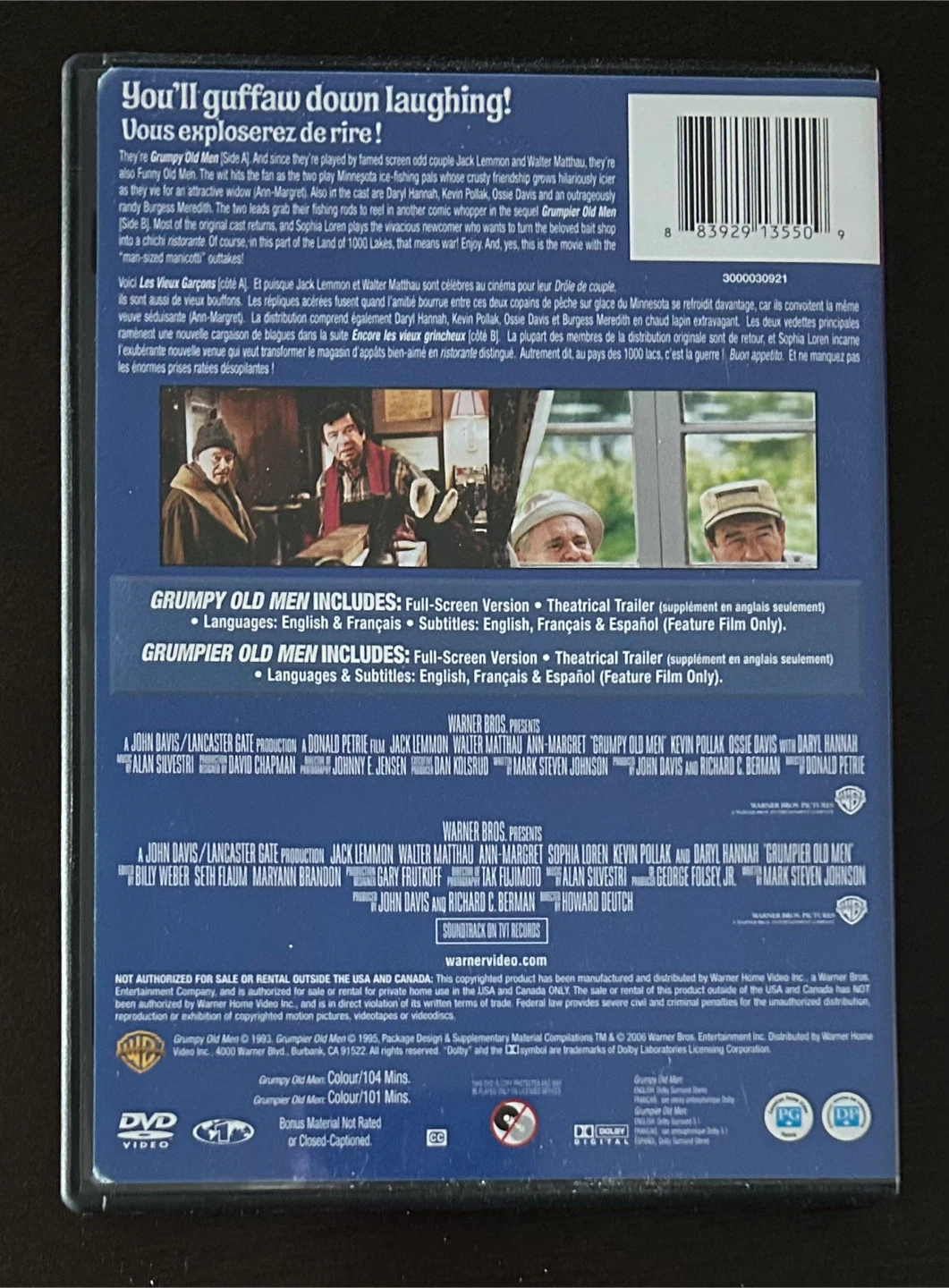 Grumpy Old Men Double Feature DVD - photo 2