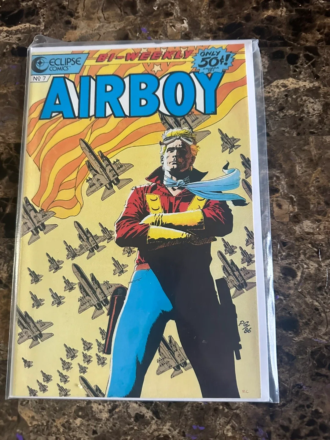 Eclipse Comics Airboy No. 7