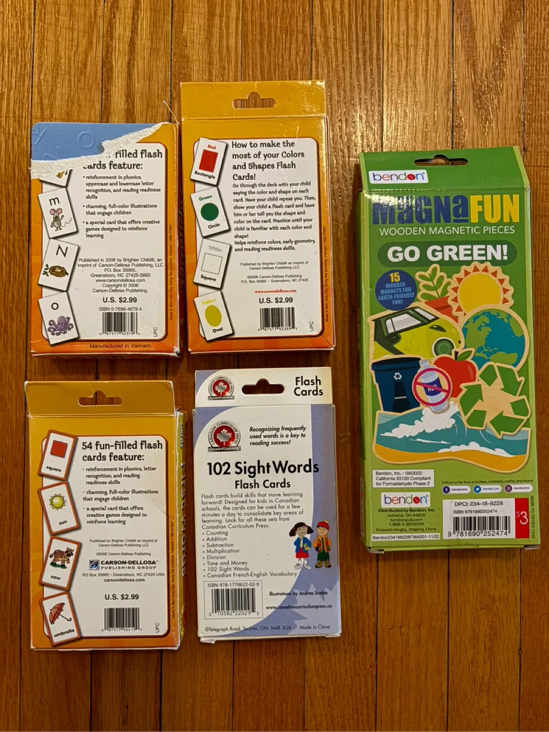 Flash Cards & MagnaFun Wooden Magnets image indicator(2)