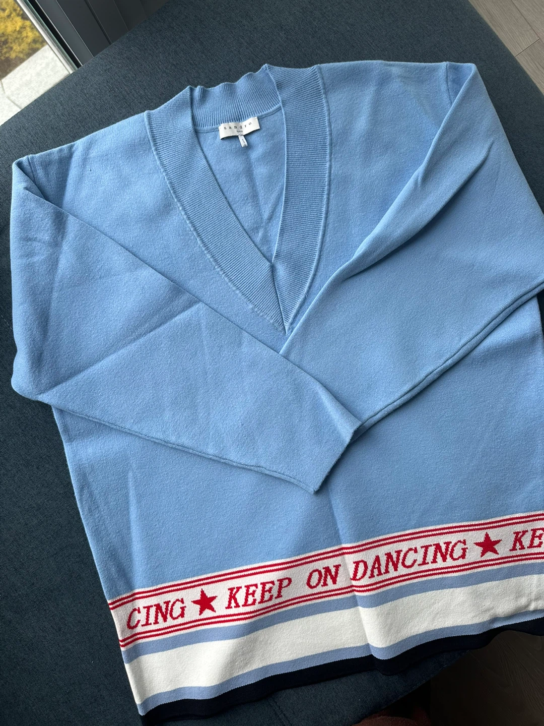 Sandro v-neck sweater