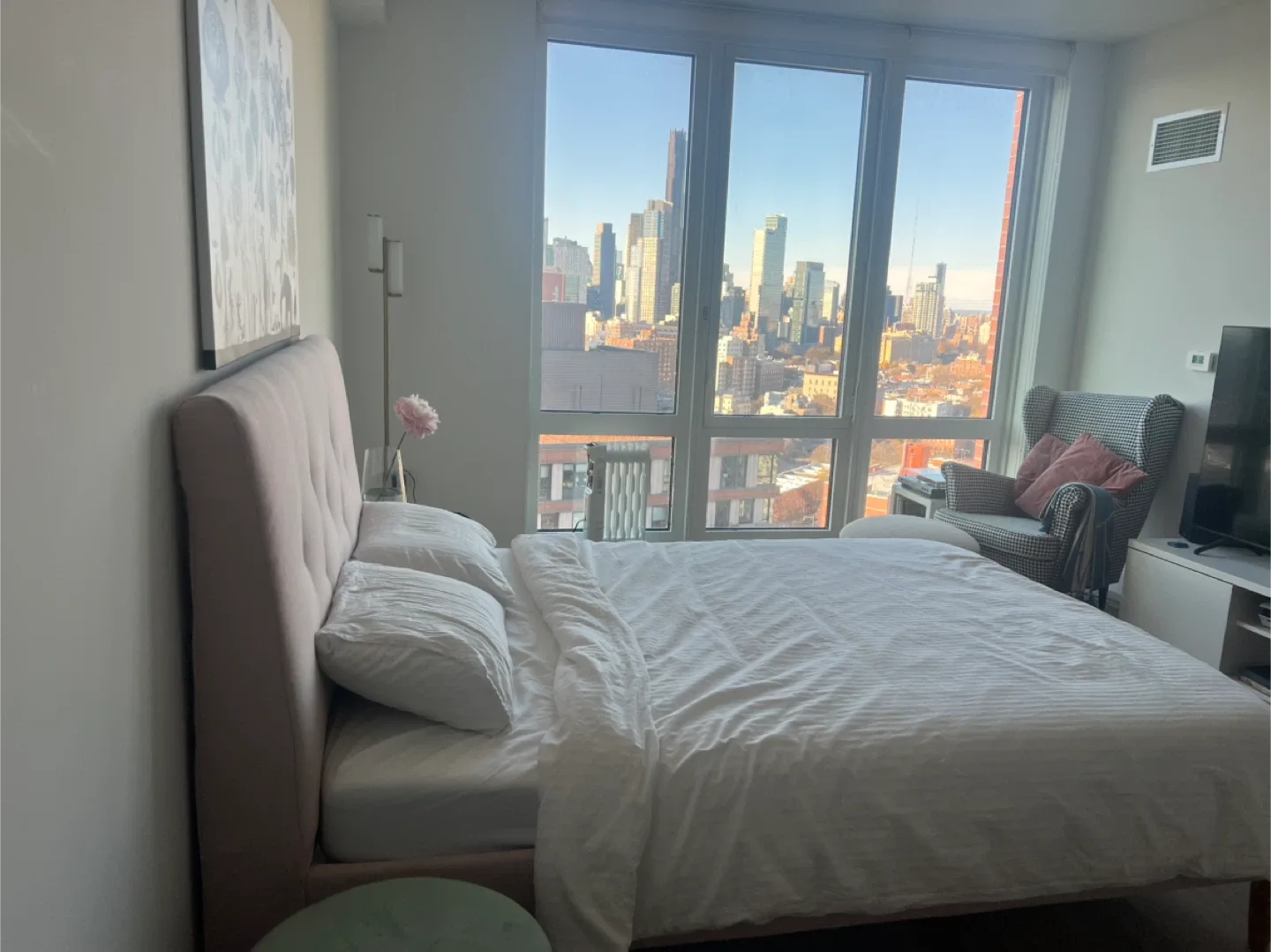 Queen Bed Frame Upholstered