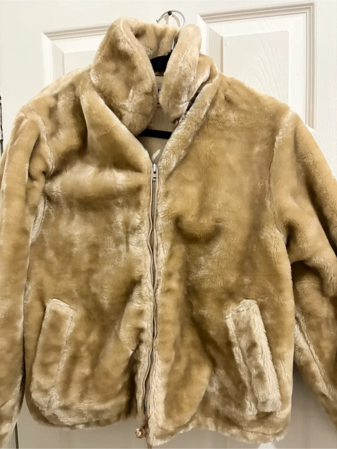 Weather Tamer Faux Fur Jacket - Size 12
