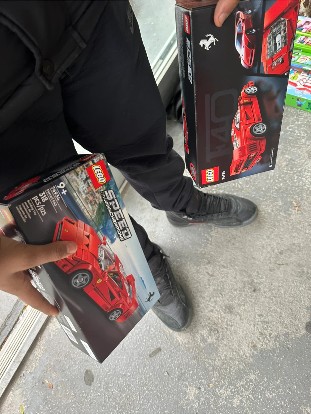 LEGO Speed Champions Ferrari F40 76934 & Minecraft Sets