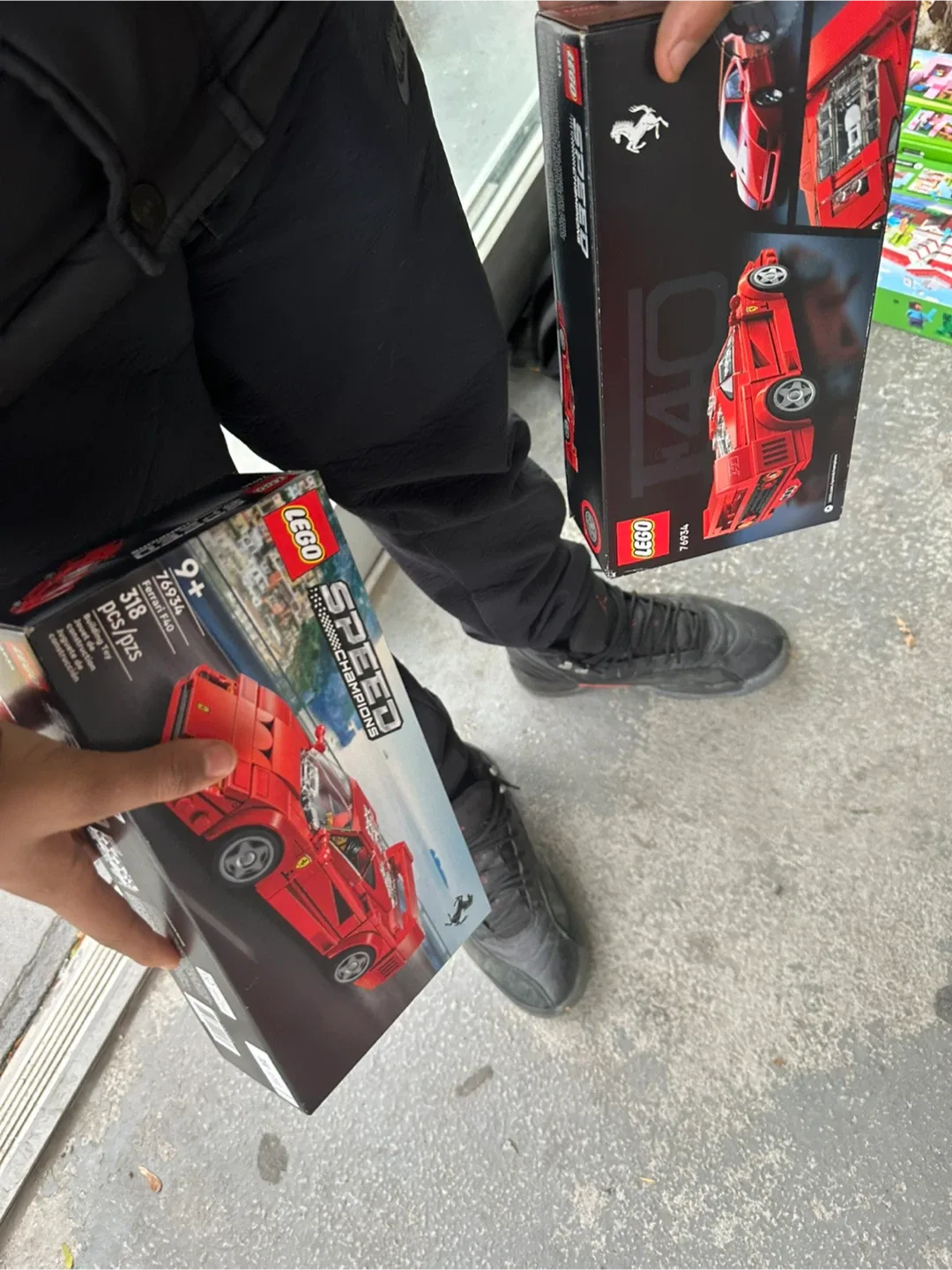 LEGO Speed Champions Ferrari F40 76934 & Minecraft Sets