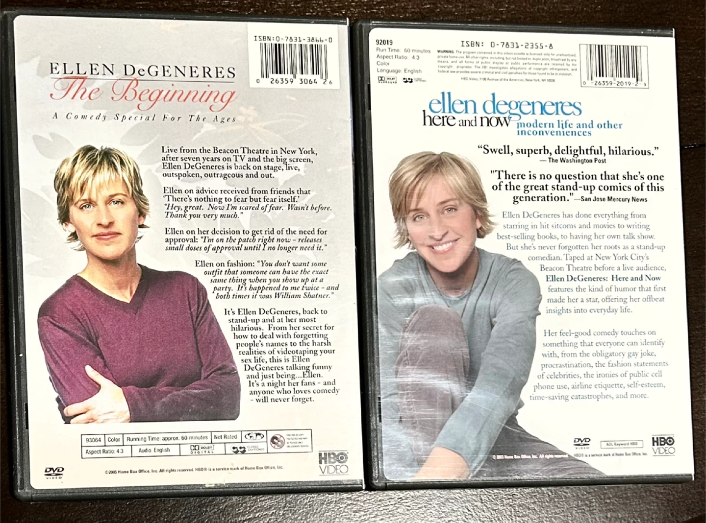 2 Ellen DeGeneres DVDs - photo 2