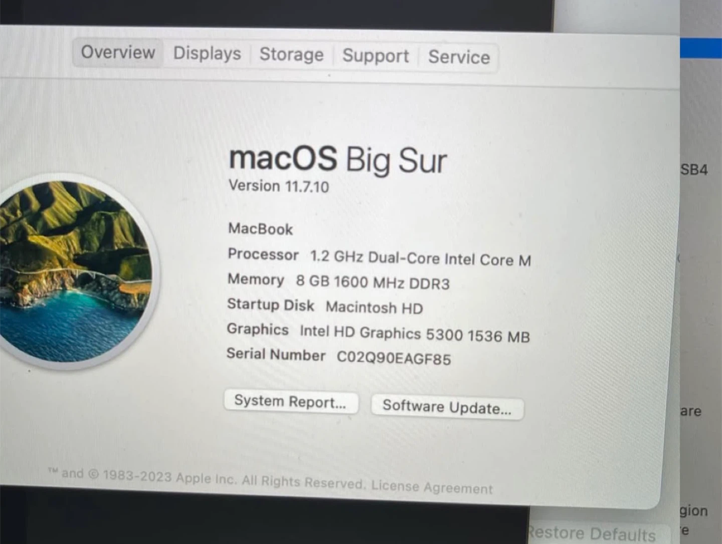 MacBook Air 2016 Gold (Not Working) - photo 2
