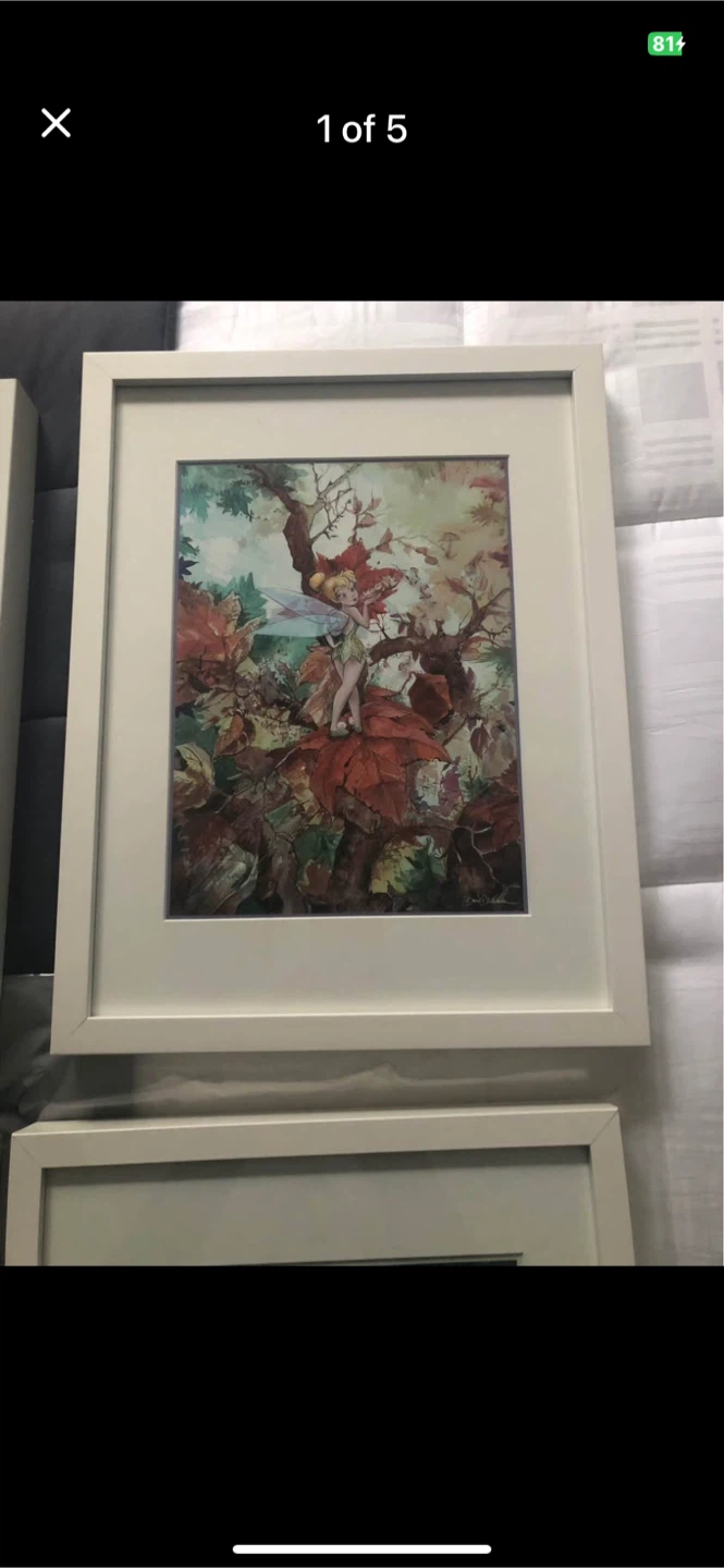 Tinkerbell Framed Art Prints & Figurines
