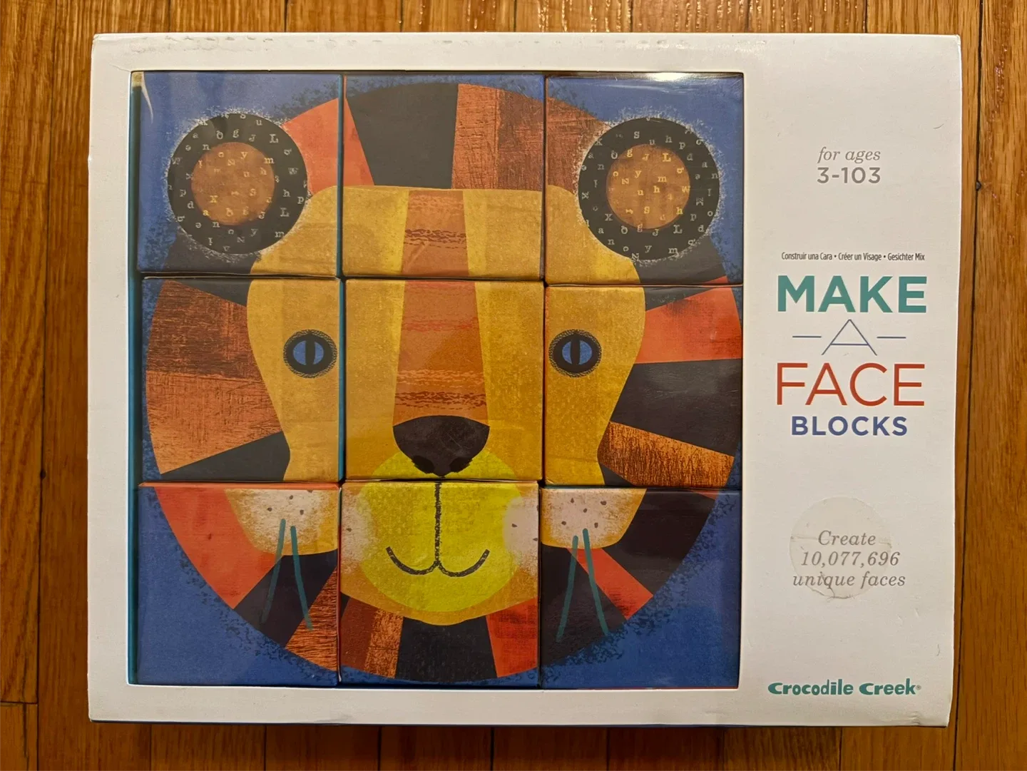 Crocodile Creek Make-A-Face Blocks (mix & match)