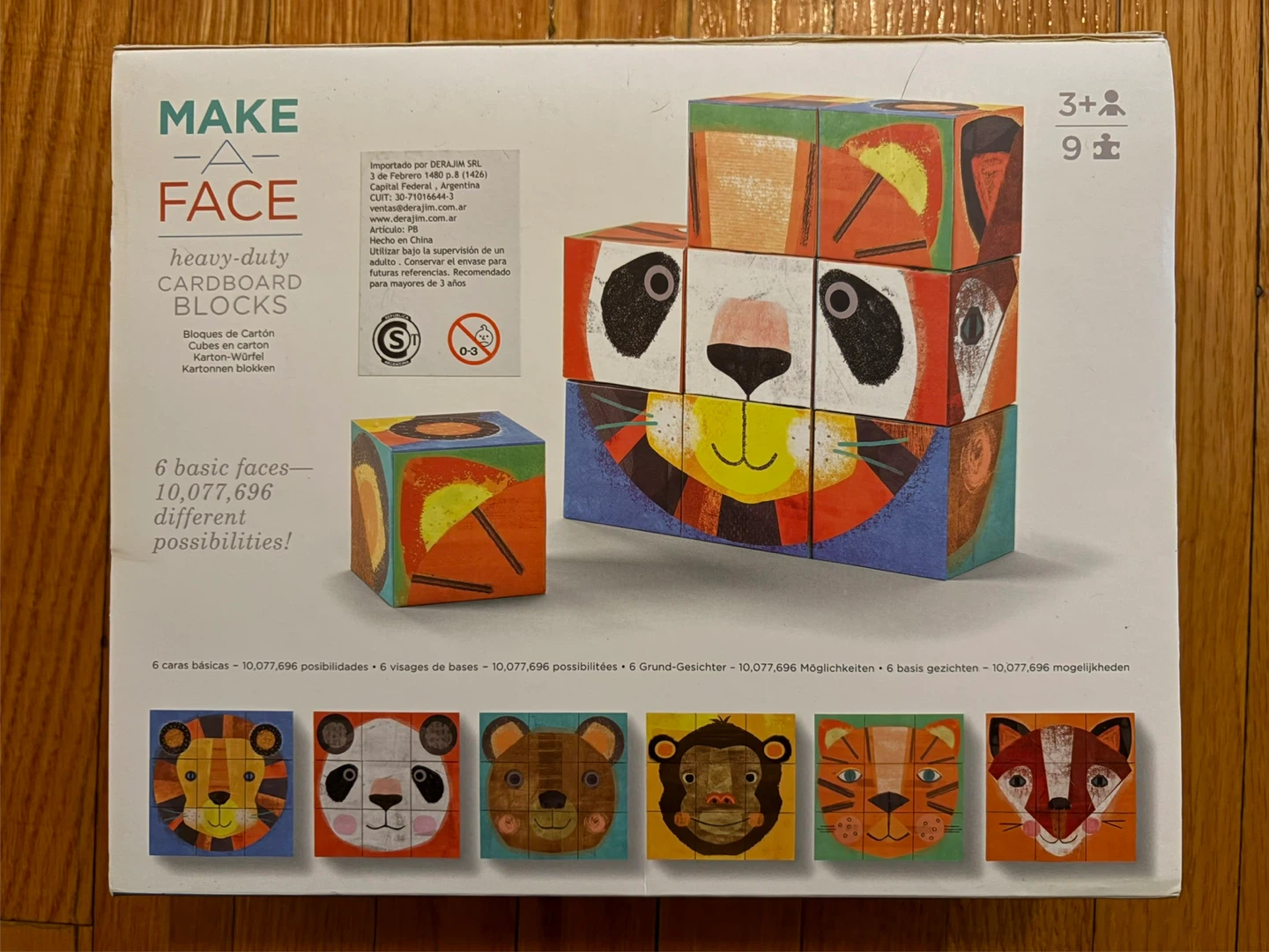 Crocodile Creek Make-A-Face Blocks (mix & match) - photo 2