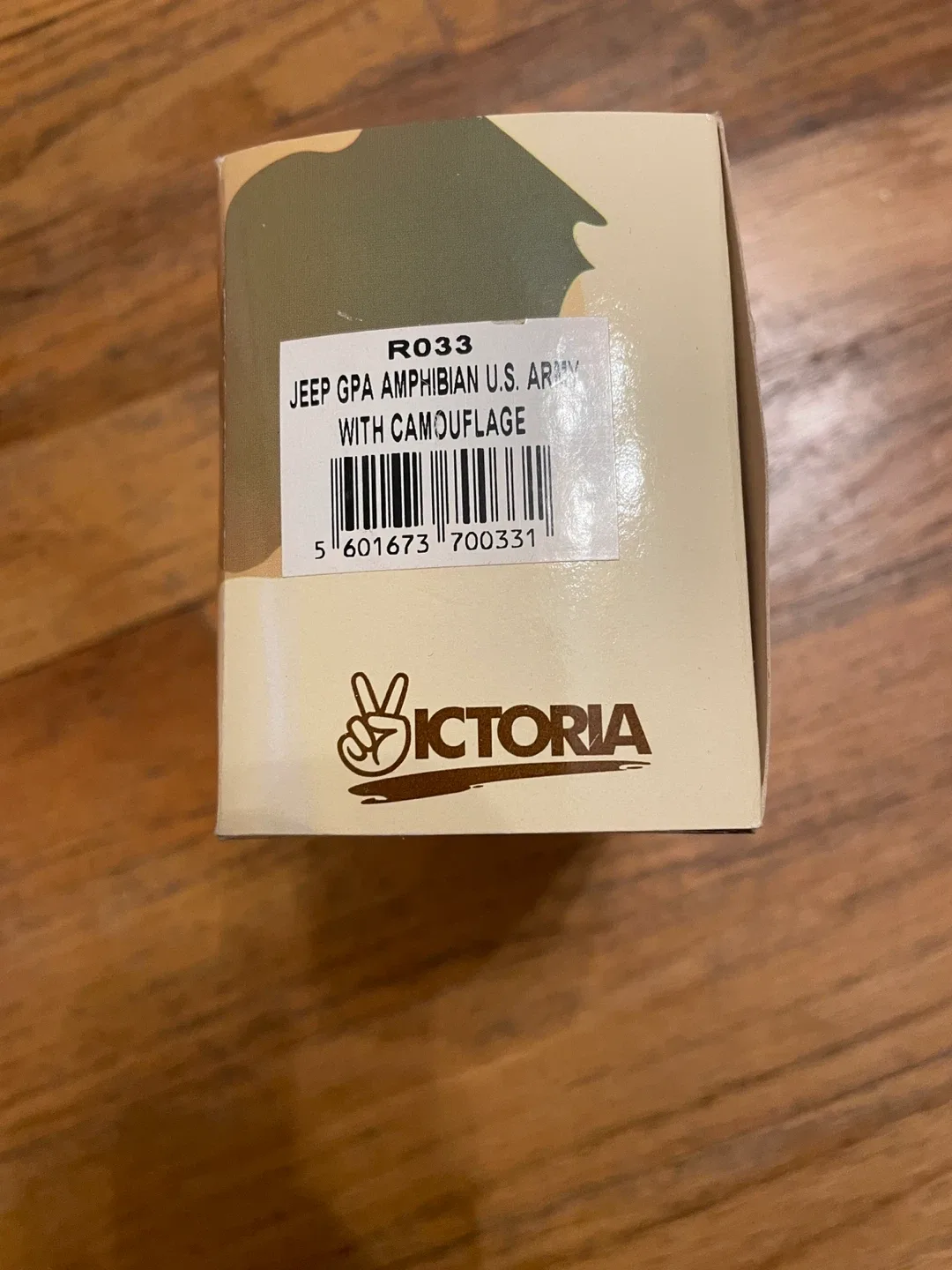 Victoria Jeep GPA Amphibian U.S. Army Camouflage Diecast image indicator(4)