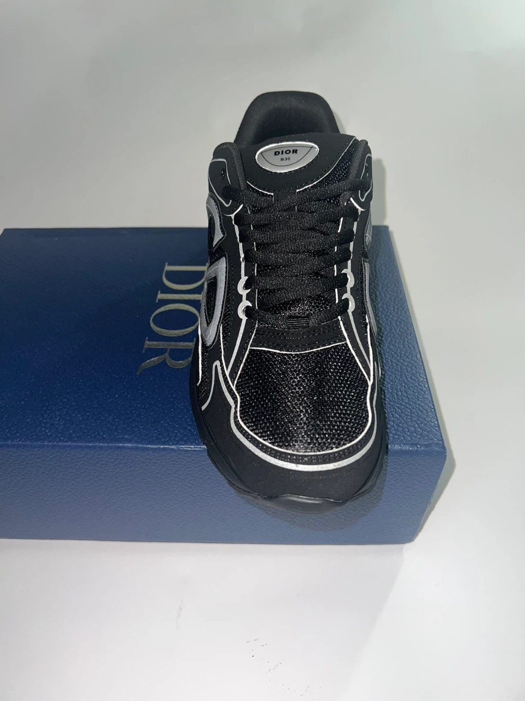 Dior Men's CD Diamond B33 Sneakers, Black