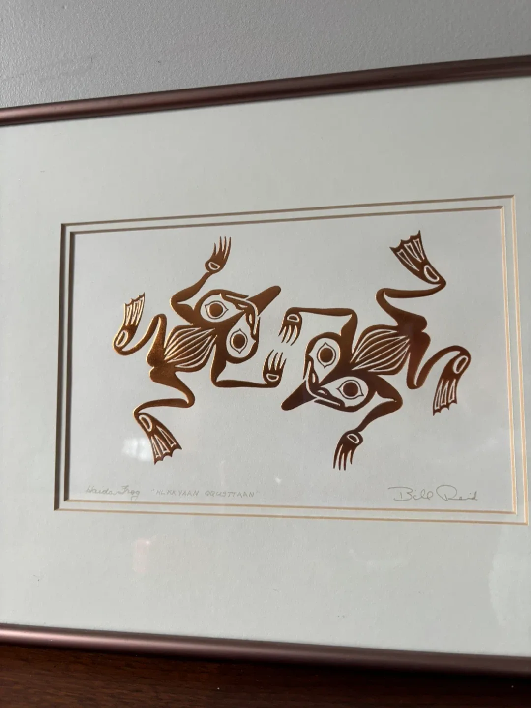 Bill Reid Haida Frog Print image indicator(3)
