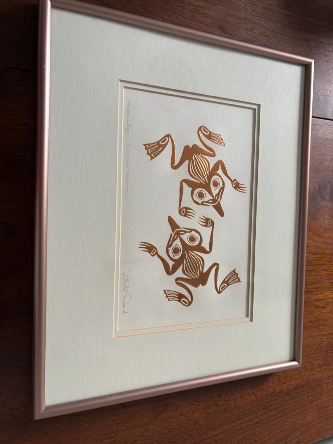Bill Reid Haida Frog Print image indicator(4)