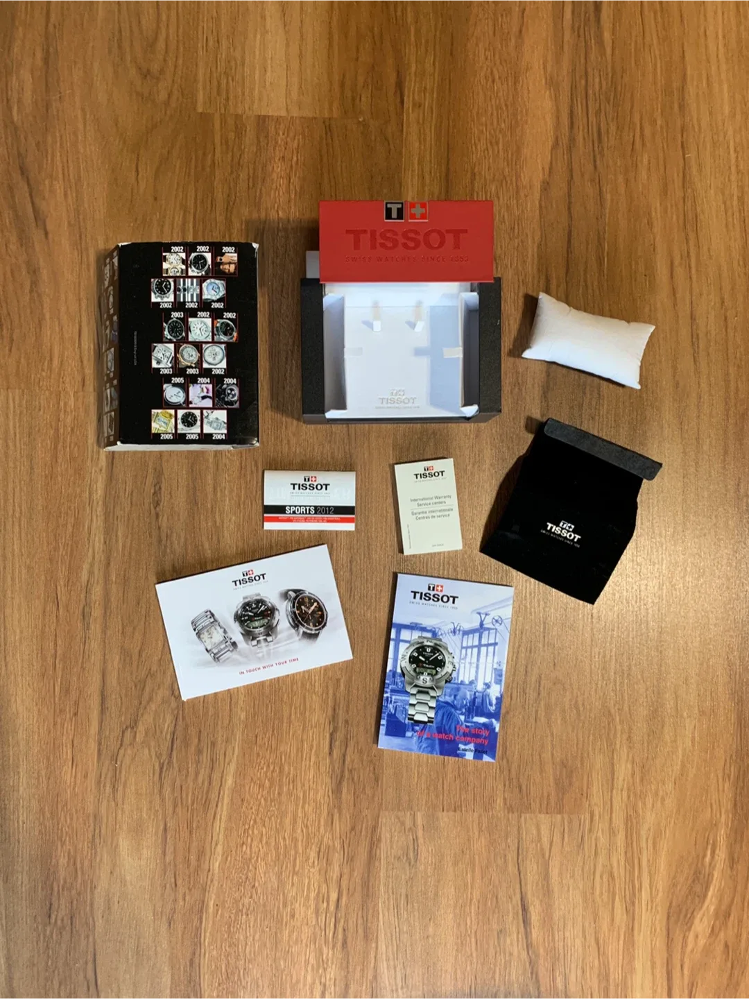 Tissot Watch Box & Accessories - Like New