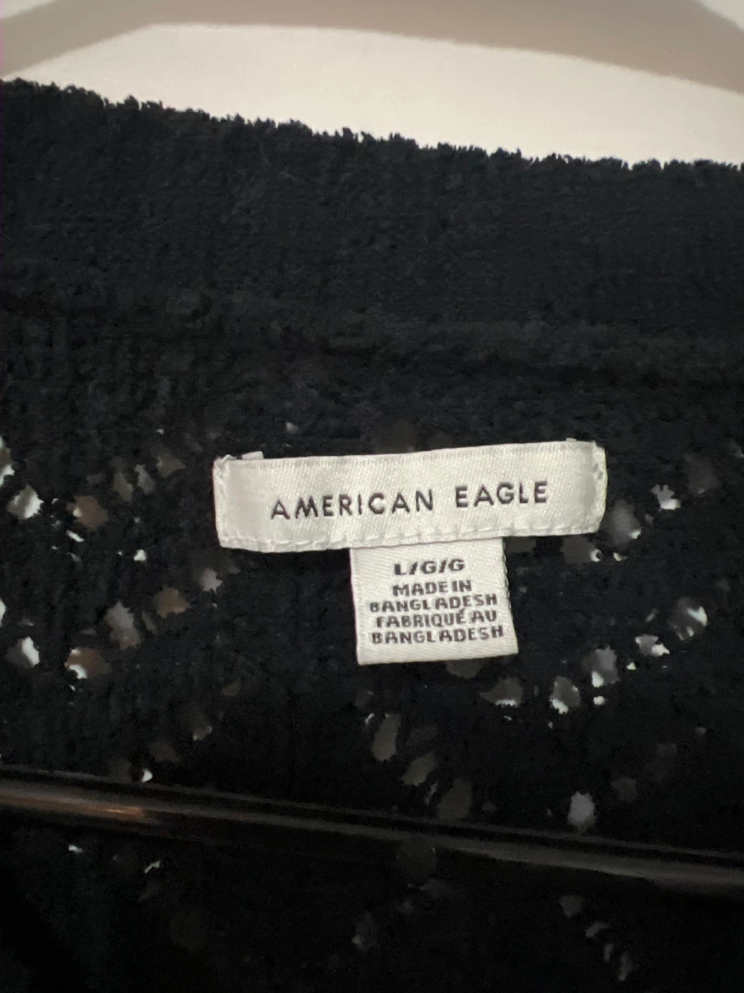 American Eagle Black Sweater - Size L - photo 4