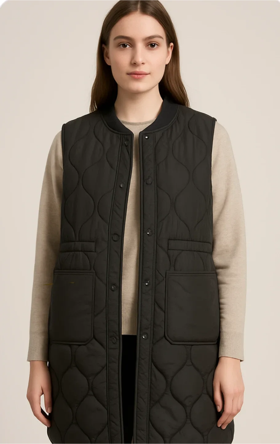 Kyodan Outdoor Black Quilted Vest - Size XL