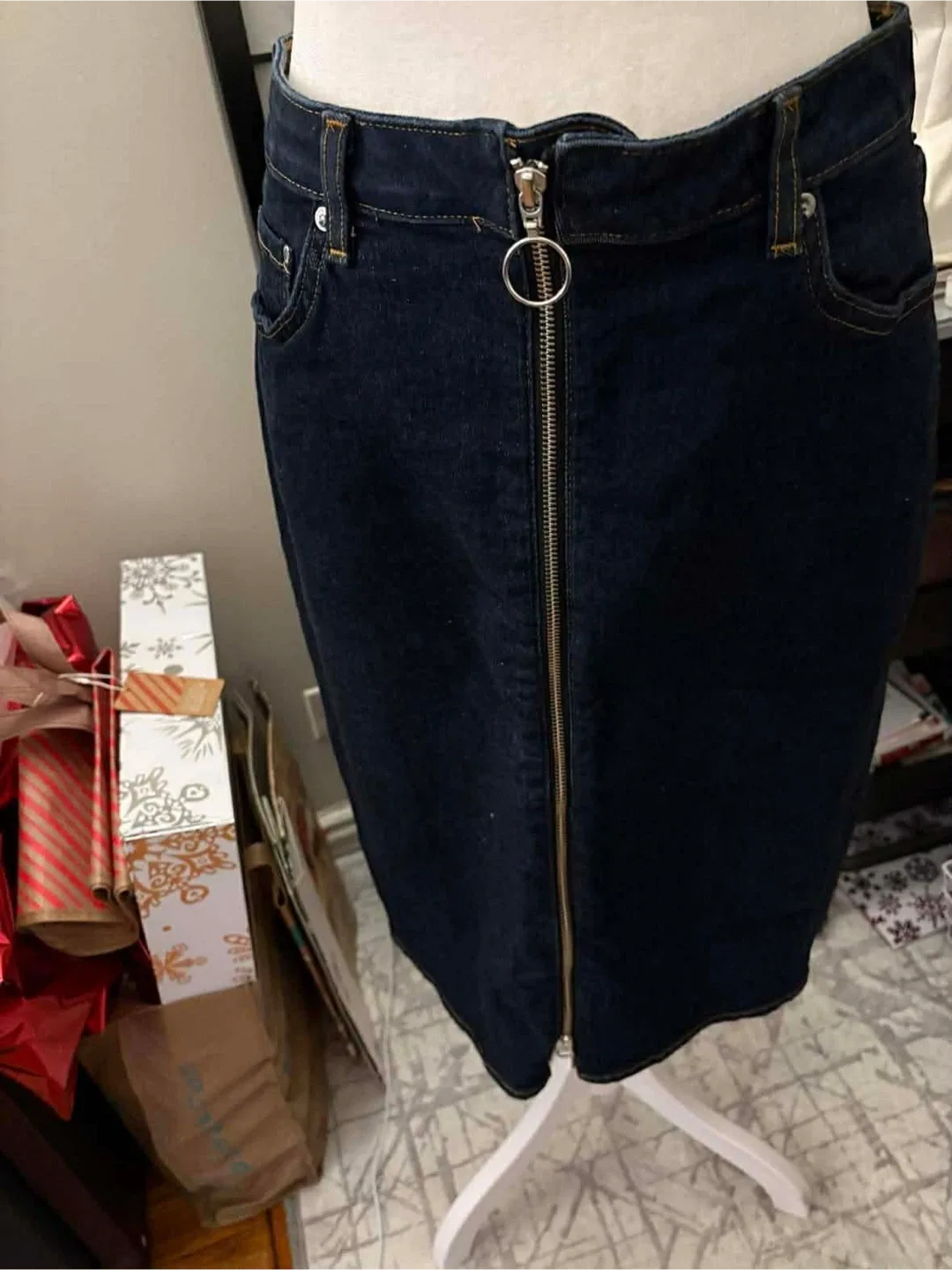 Zara Denim Skirt - Size 6