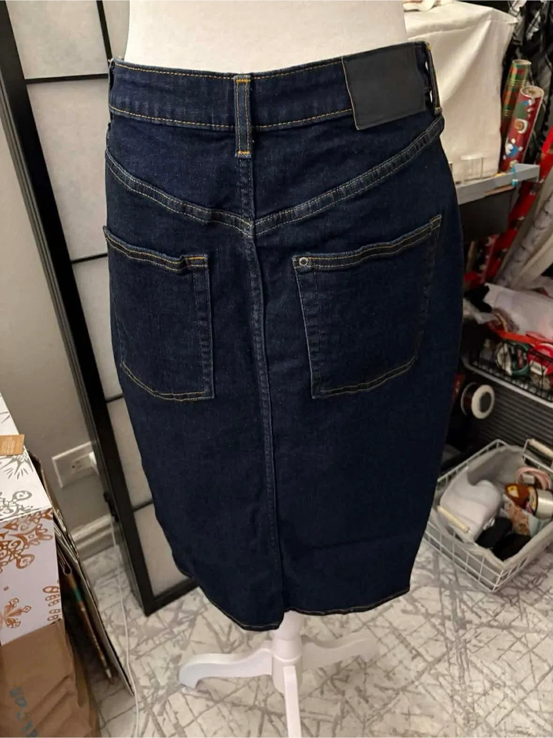 Zara Denim Skirt - Size 6 image indicator(2)