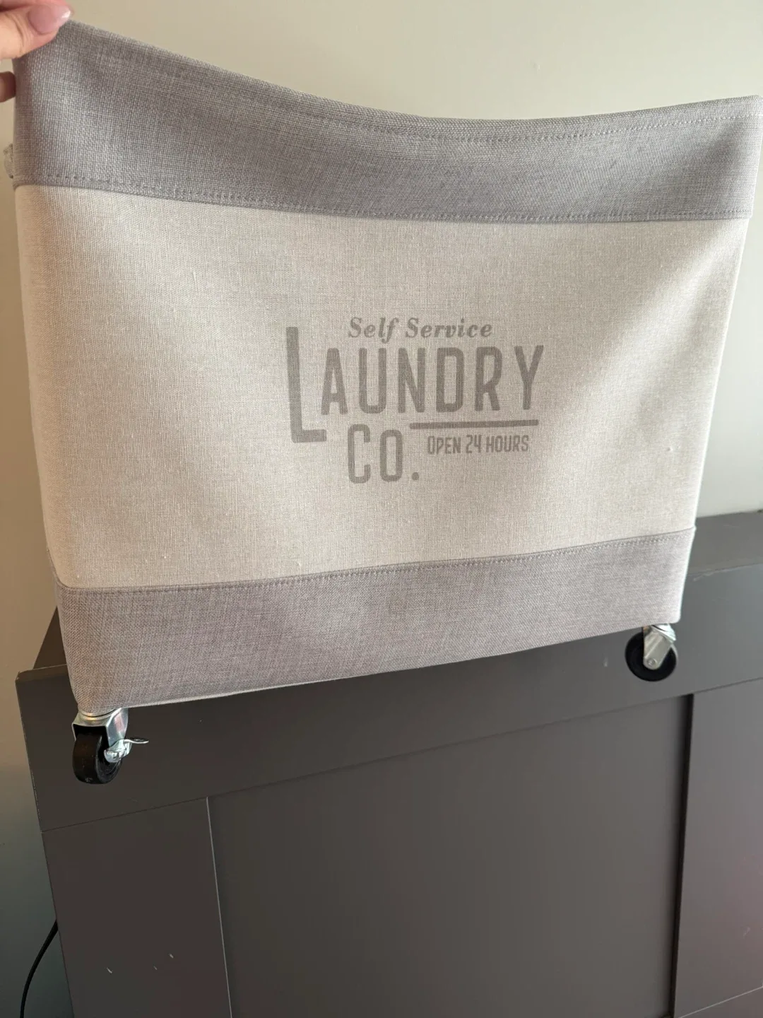 HomeSense Laundry Co. Hamper