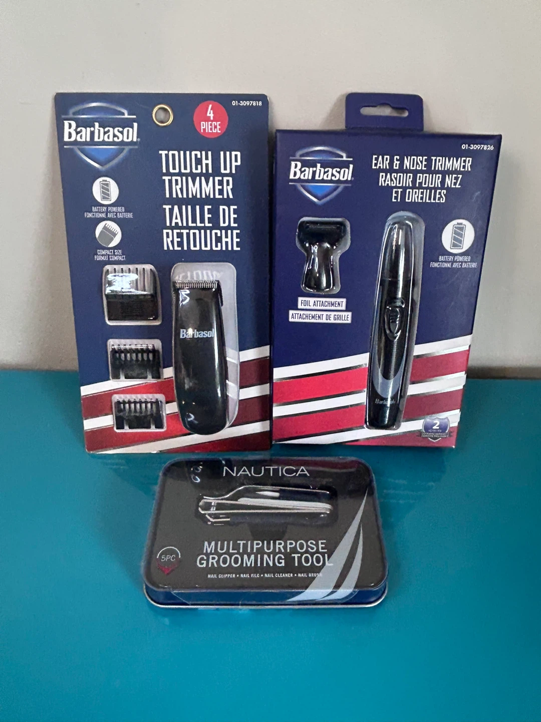 New Men’s Grooming Essentials Set  (3 Items)