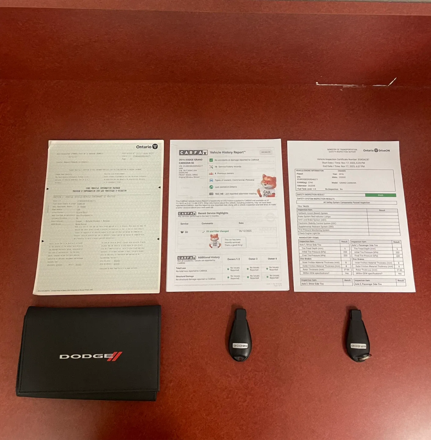 Certified 2016 Caravan image indicator(10)