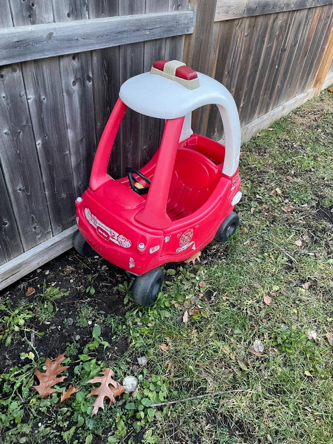 Free Little Tikes Cozy Coupe Fire Truck