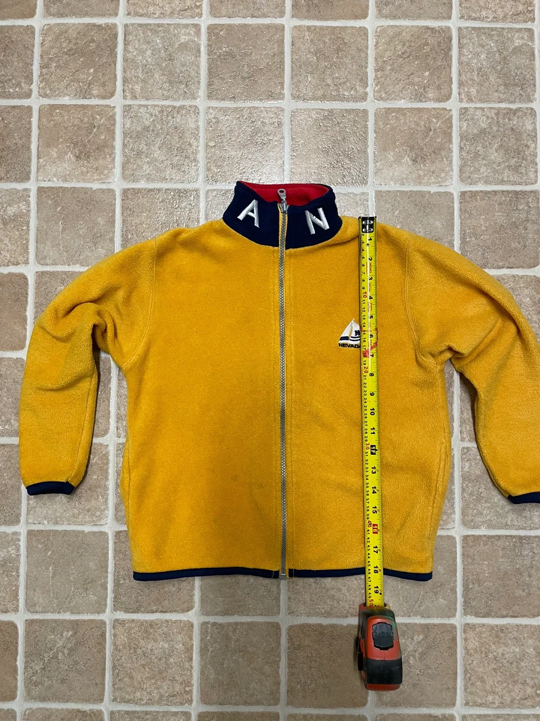 Nevada Yellow Fleece Jacket