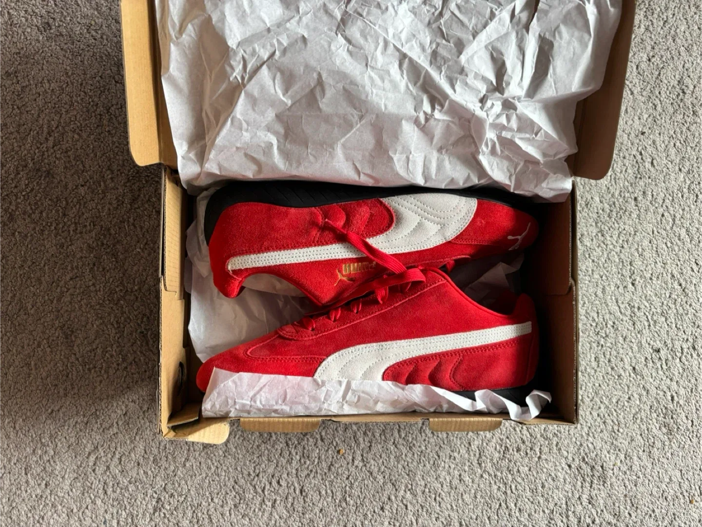 Puma Speedcat Red/White Shoes Brand new