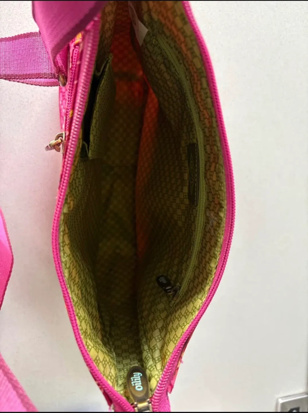 Oilily Pink Floral Shoulder Bag image indicator(2)