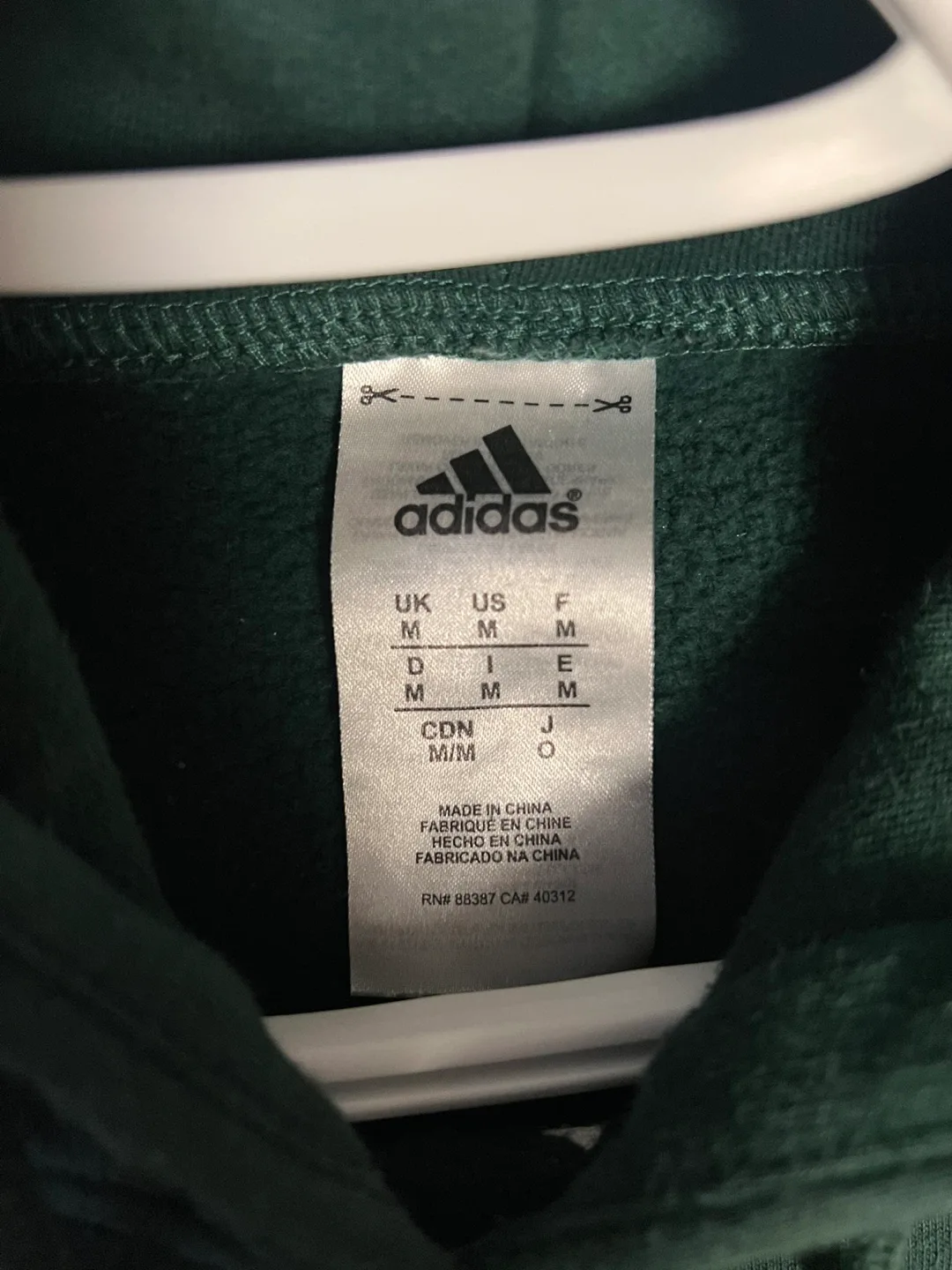 Adidas Green Hoodie image indicator(3)