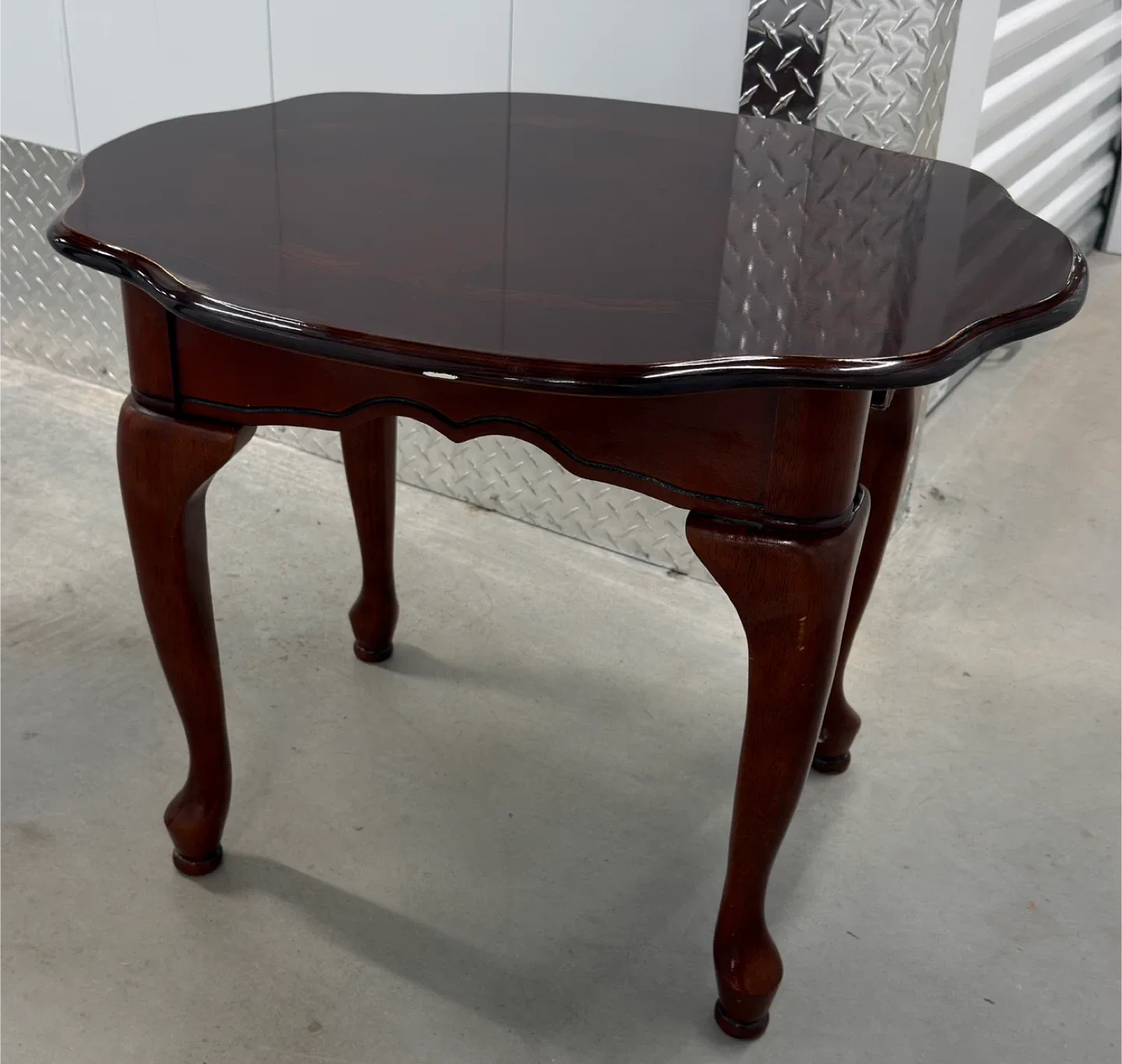 Mahogany Accent Table