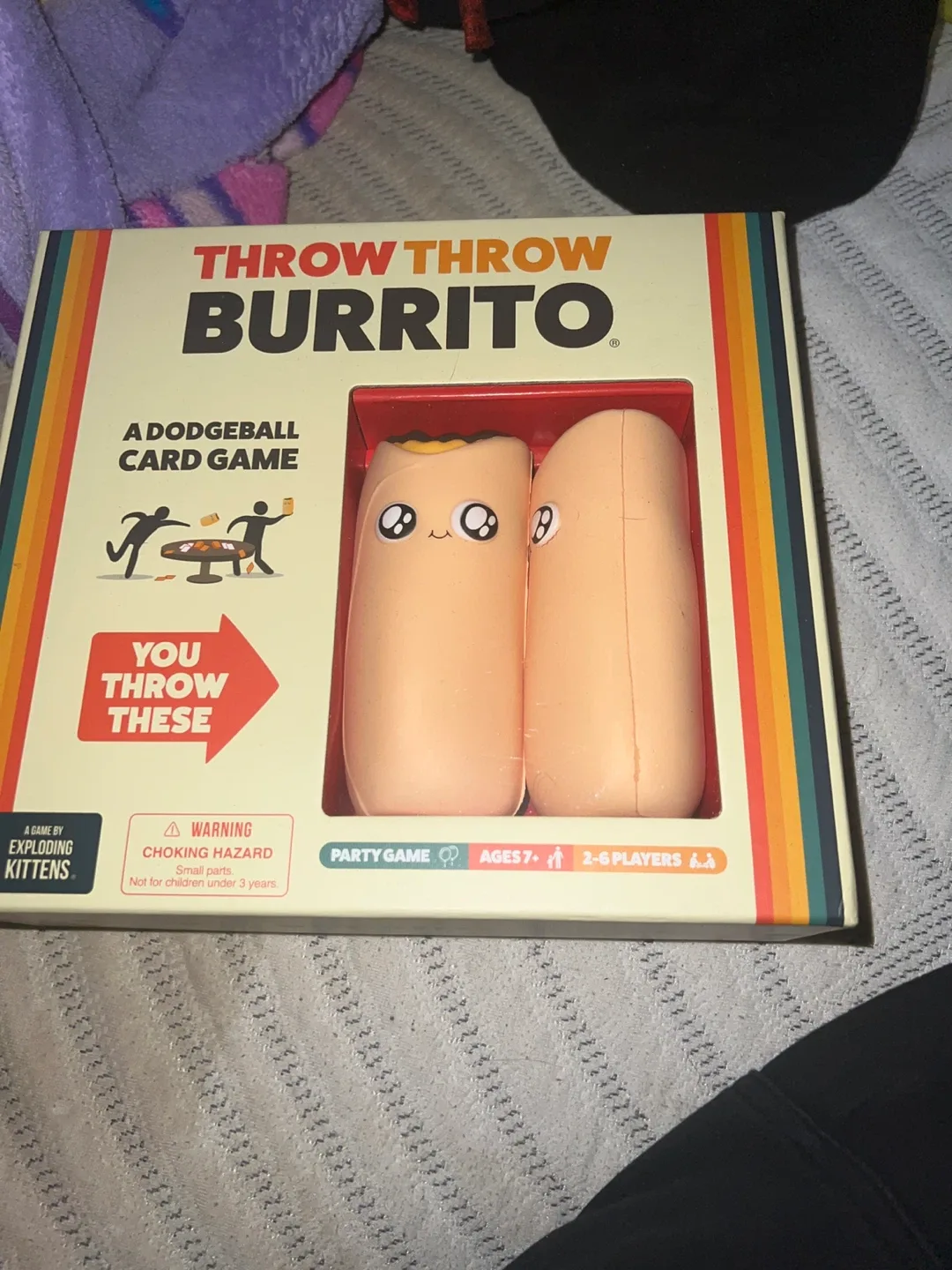 Throw Throw Burrito Dodgeball Card Game