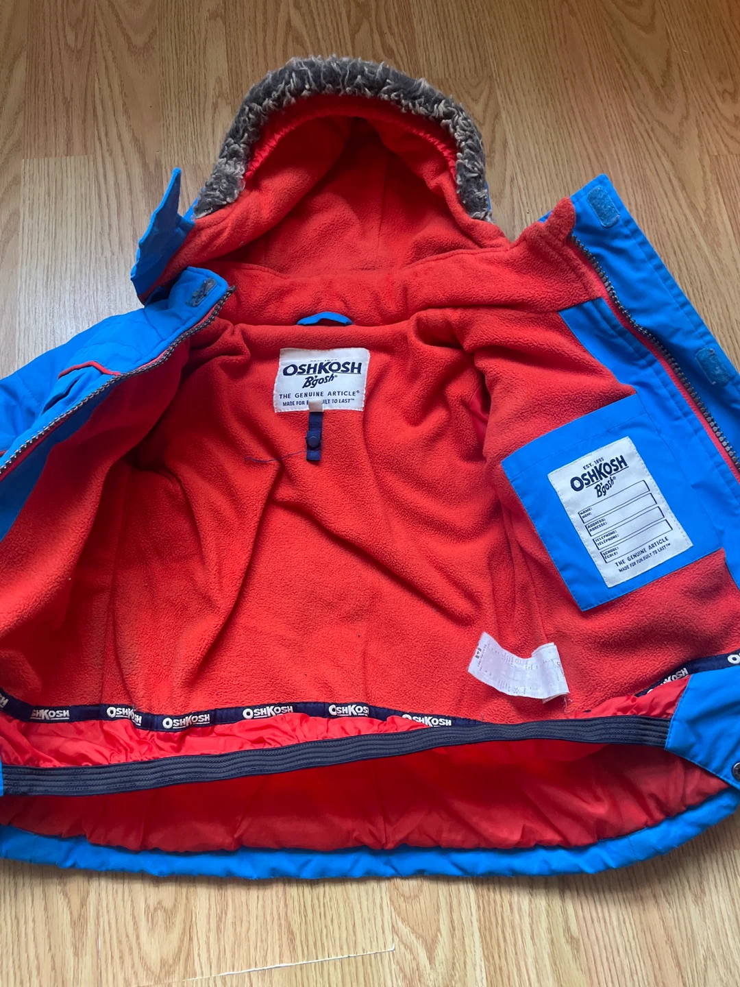 OshKosh B'gosh Blue Winter Jacket - photo 2