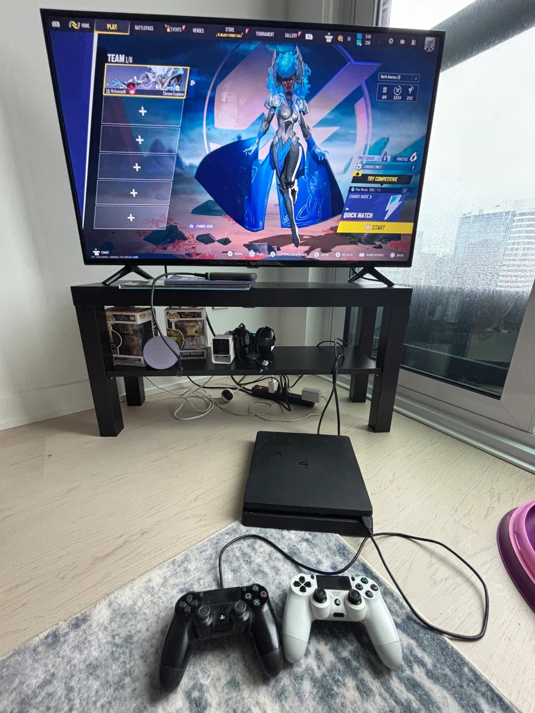 Sony PlayStation 4 with 2 Controllers - photo 3