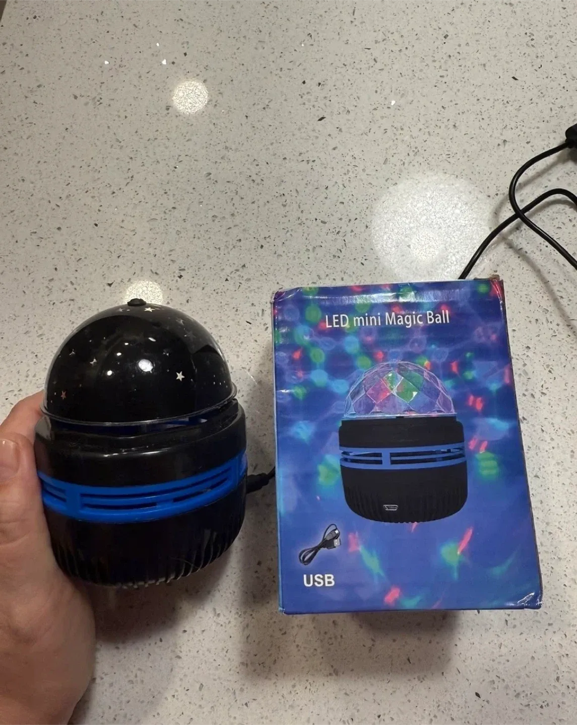LED Mini Magic Ball Projector