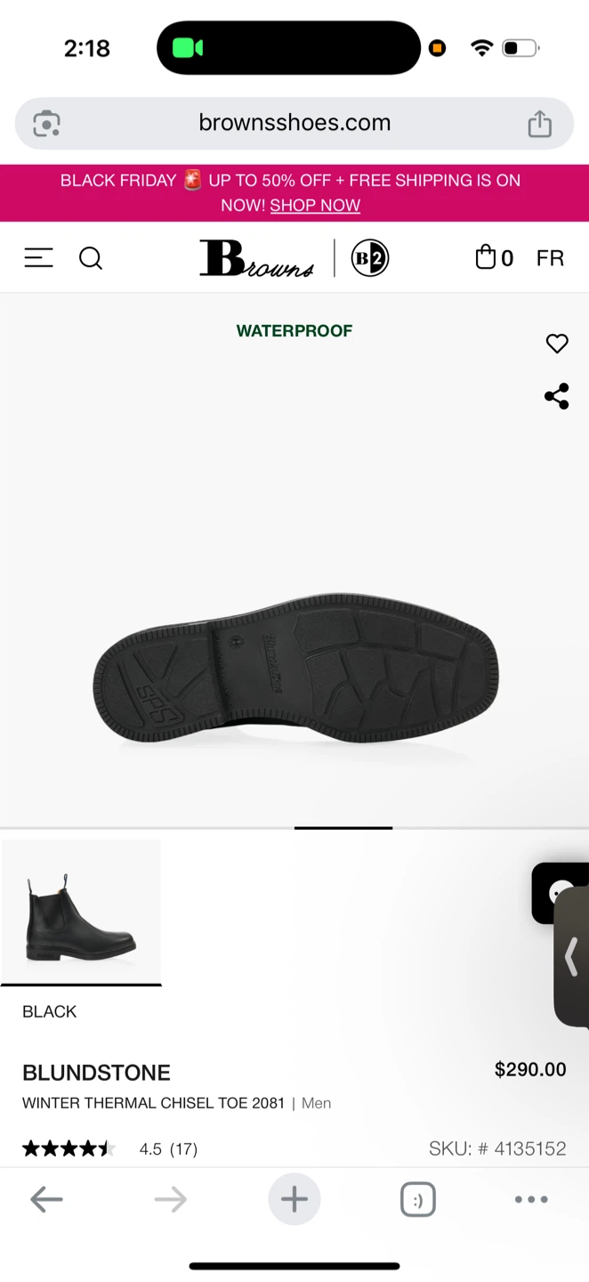 Brand New! Blundstone Winter Thermal Chisel Toe - photo 2