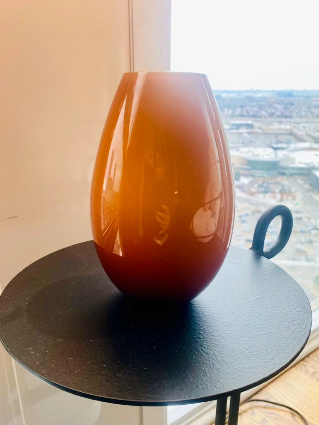 Holmegaard Glass Vase