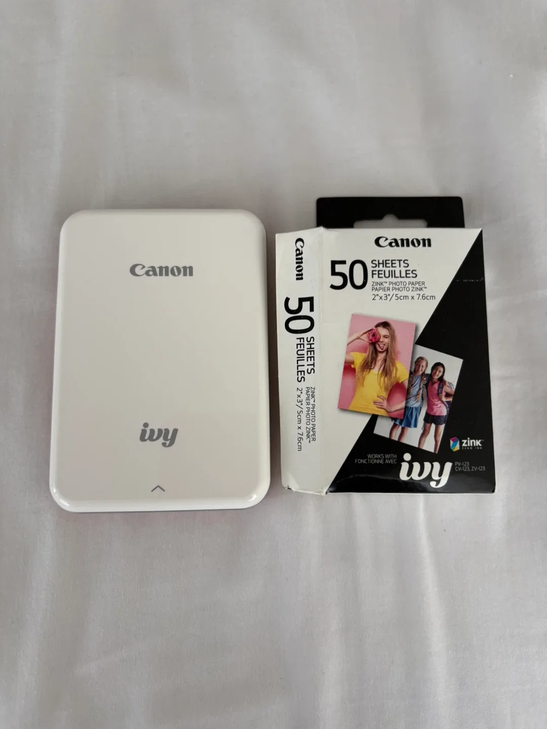 Canon IVY Mini Photo Printer + 50 Sheets