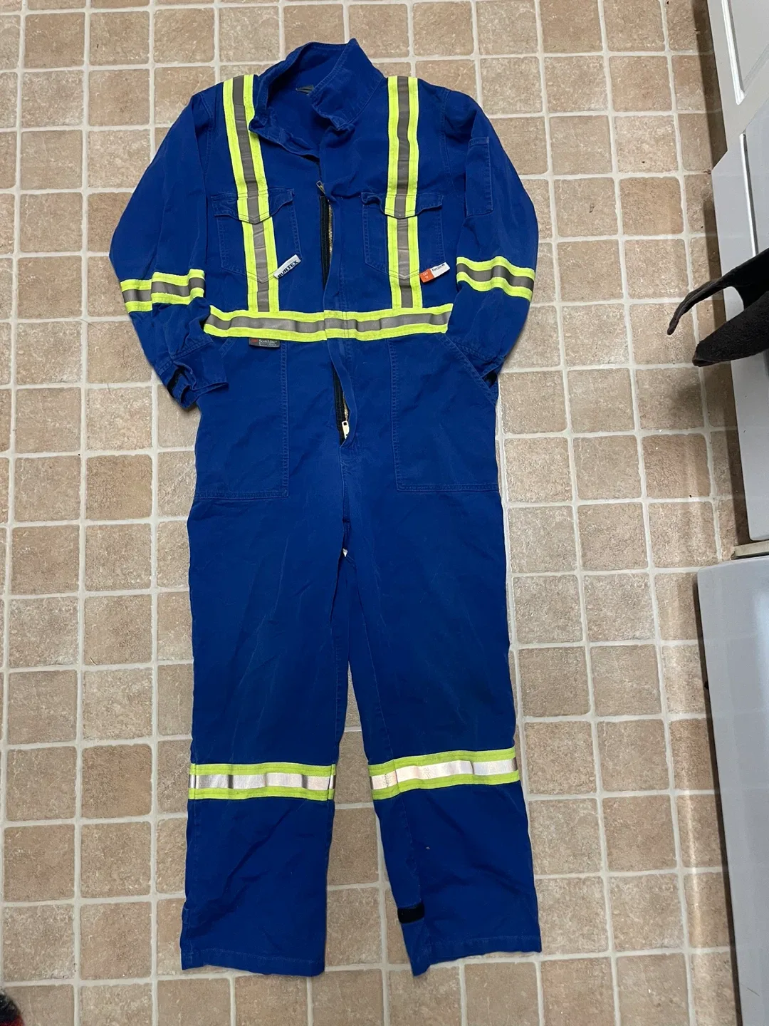 Fire Zero Blue Coverall Size 42R