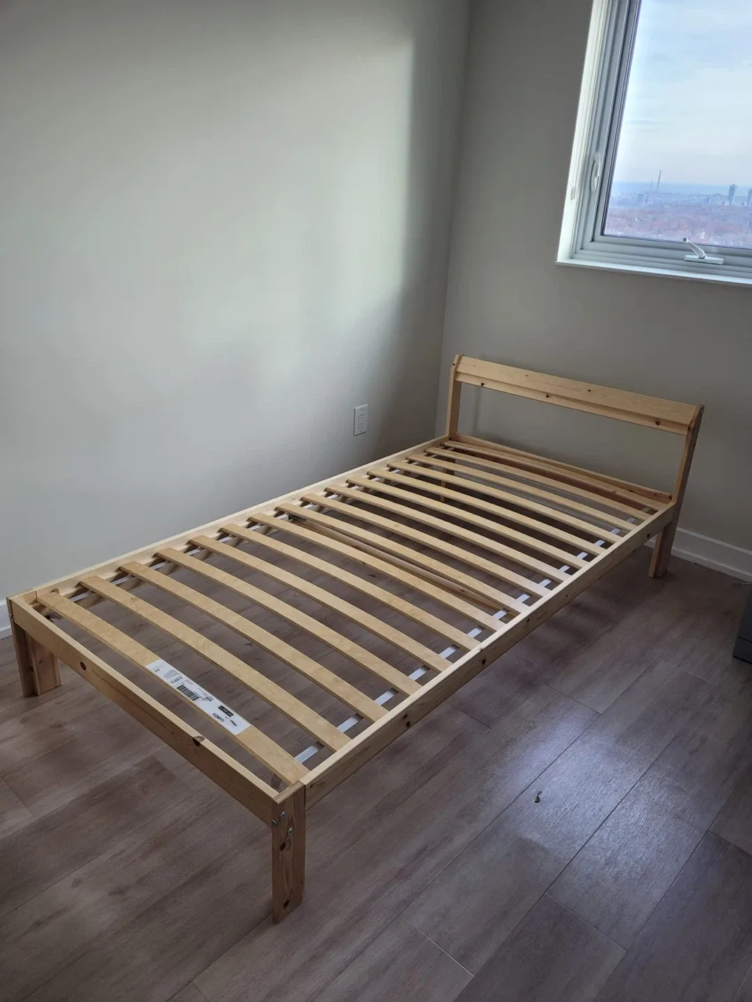 IKEA Bed Frame with bed base - Twin Size