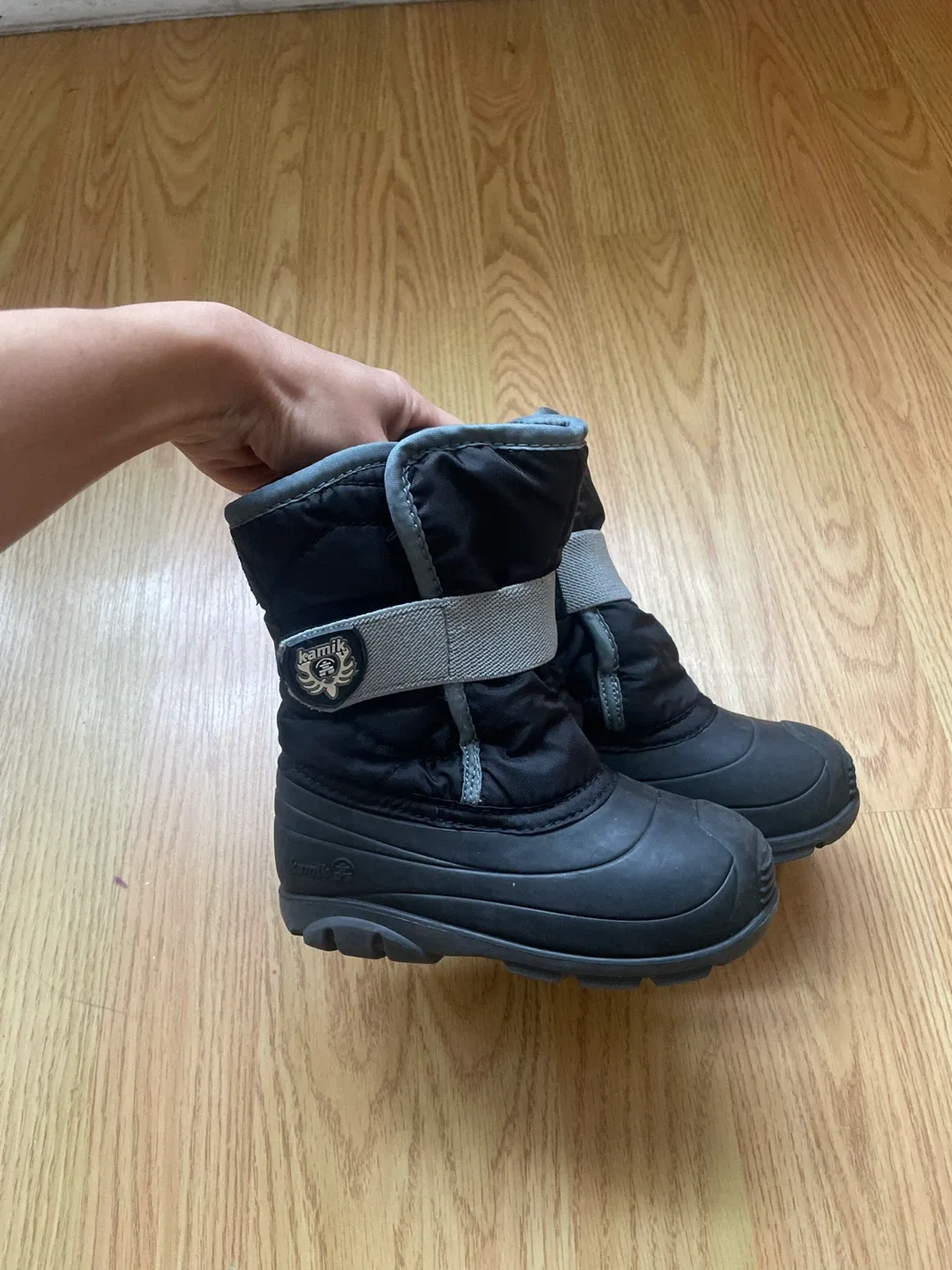 Kamik Black Winter Boots size 9