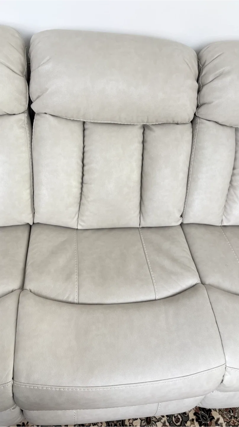 Light Grey Reclining Sofa image indicator(3)