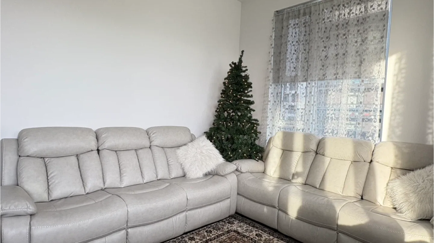 Light Grey Reclining Sofa image indicator(9)