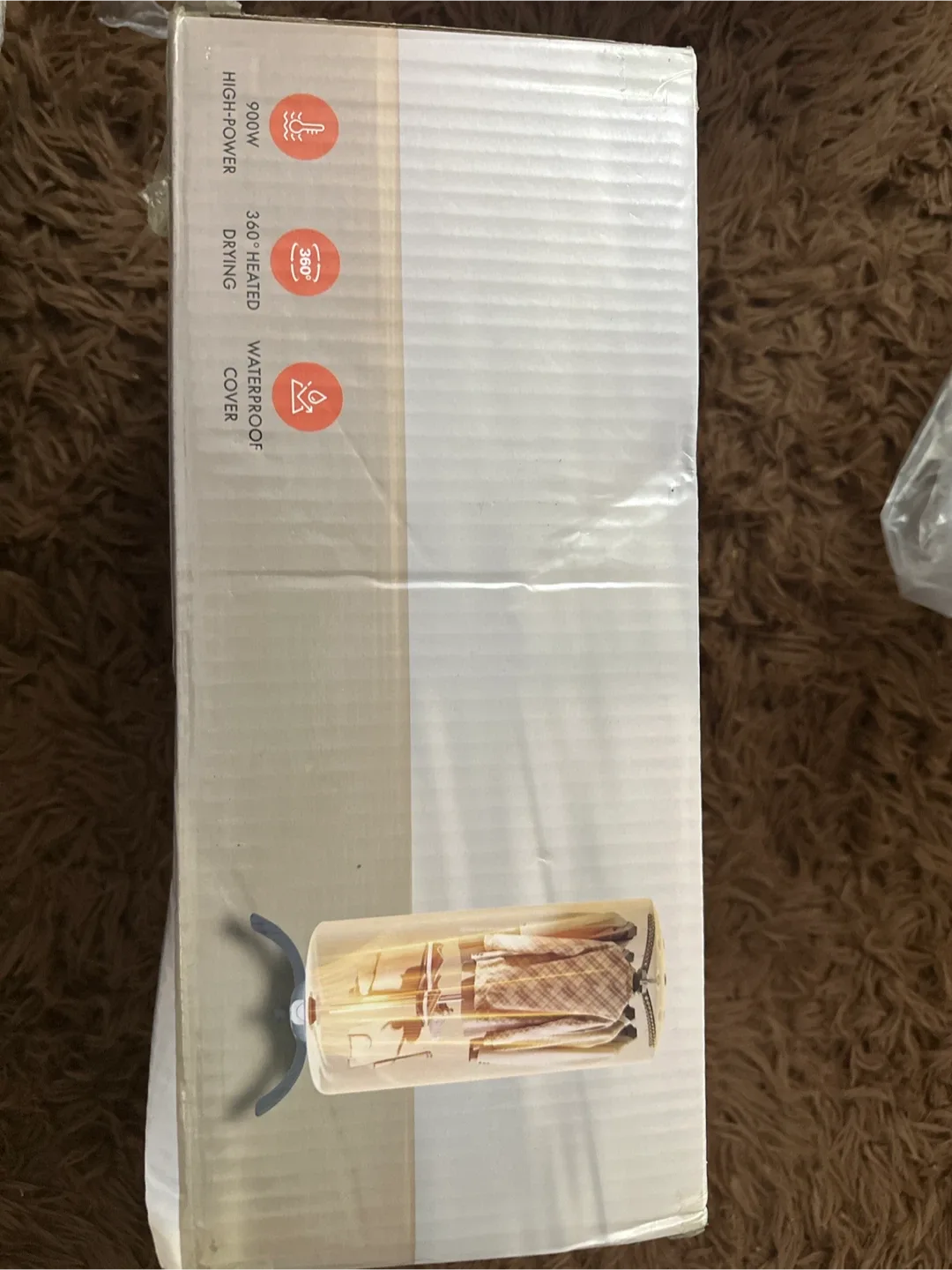 Portable Clothes Drying Rack with 212L Capacity image indicator(4)