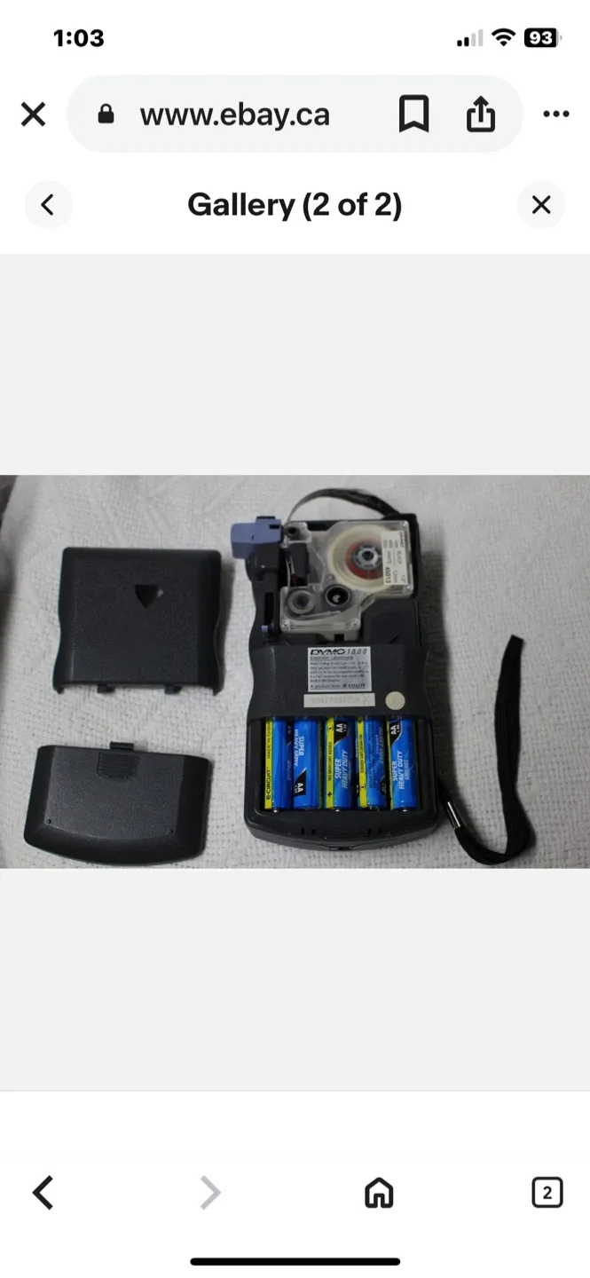 DYMO 1000 Electronic Labelmaker image indicator(2)